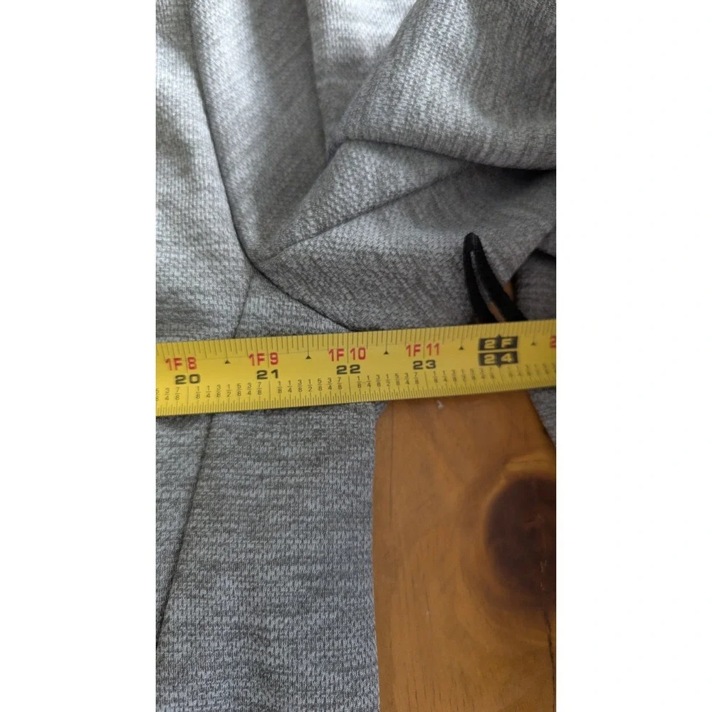 Orvis Mens Full Zip Jacket‎ Grey Navy Blue Colorblock Textured Knit Mock Neck XL